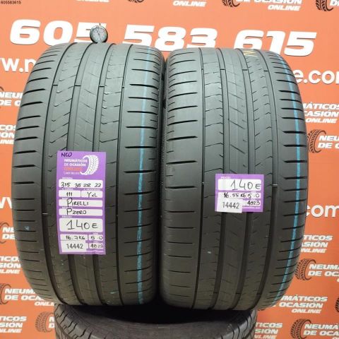 2X 315 35 ZR 22 111Y XL PIRELLI P ZERO NCO 5.0/5.0MM DOT 4823/4823