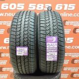 2X 265 60 R18 110H BRIDGESTONE DUELER H/T M+S 8.2/8.2MM DOT 0818/0818