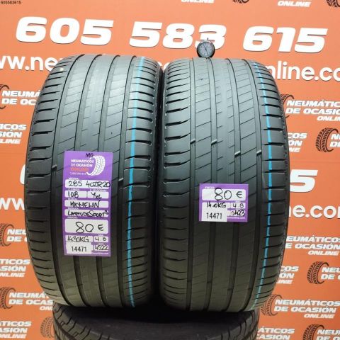 285 40 ZR20 108YXL MICHELIN LATITUDE SPORT 3 MO OCASIÓN DOT: 4522/0423 - 4.8/4.8mms
