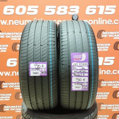 235 45 R20 100VXL MICHELIN PRIMACY 4 S1 OCASIÓN DOT: 0624/0323 - 5.4/5.4mms