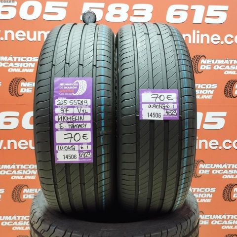 2X 205 55 R19 97VXL MICHELIN E. PRIMACY OCASIÓN DOT: 0923/4823 - 6.1/6.1mms