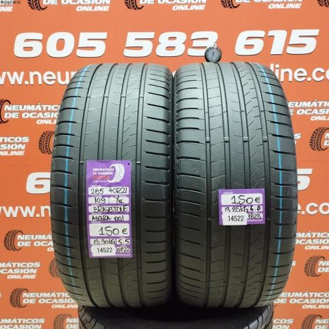 285 40 R21 109YXL BRIDGESTONE ALENZA 001 OCASIÓN DOT: 0722/1823 - 5.5/6.0mms