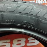 2X 235 50 R20 102V BRIDGESTONE DUELER H7L 33A 6.8/7.3MM DOT 3119/3119