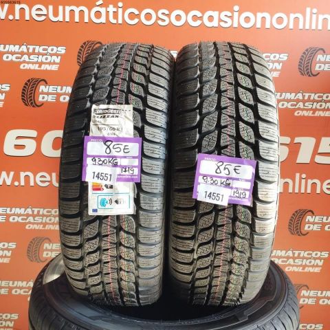 2X 195 60 R16 89H BRIDGESTONE BLIZZAK (SIN USO) DOT: 1719/1919