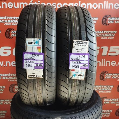 2X 205 55 R19 97H XL BRIDGESTONE TURANZA ECO DOT 0820/0820 (SIN USO)