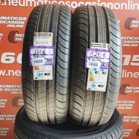 2X 205 55 R19 97H XL BRIDGESTONE TURANZA ECO DOT 0820/0820 (SIN USO)
