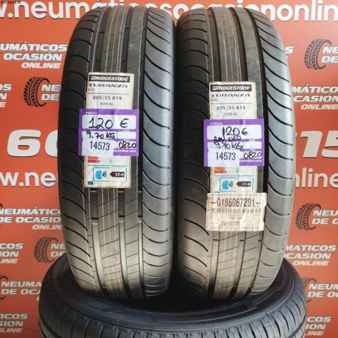 2X 205 55 R19 97H XL BRIDGESTONE TURANZA ECO DOT 0820/0820 (SIN USO)