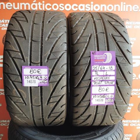 2X 25 64 18 P2 L MICHELIN PILOT SPORT GT COMPETICIÓN DOT: 2025/2025 - 5.0/5.0mms