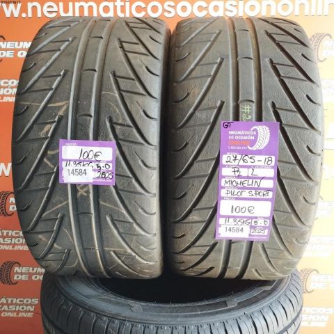 2X 27 65 18 P2 L MICHELIN PILOT SPORT GT COMPETICIÓN DOT: 2025/2025 - 5.0/5.0mms