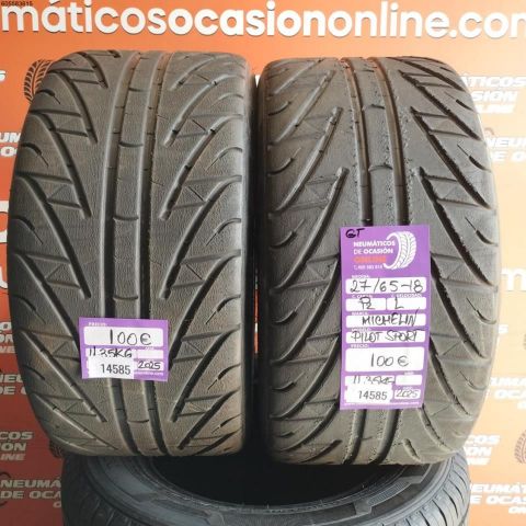 2X 27 65 18 P2 L MICHELIN PILOT SPORT GT COMPETICIÓN DOT: 2025/2025 - 5.0/5.0mms