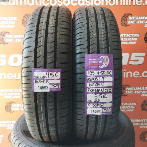 2X 195 75 R16C 110/108T NEXEN ROADIAN CT8 DOT 1524/1524 (SIN USO)