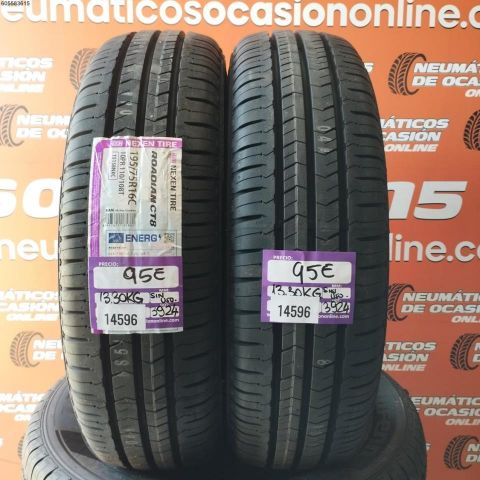 2X 195 75 R16C 110T NEXEN TIRE ROADIAN CT8 DOT 3924/3924 (SIN USO)