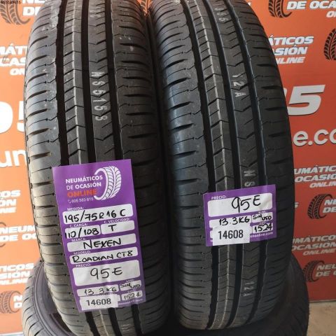 2X 195 75 R16C 110/108T NEXEN POADIAN CT87 1524/1524 (SIN USO)