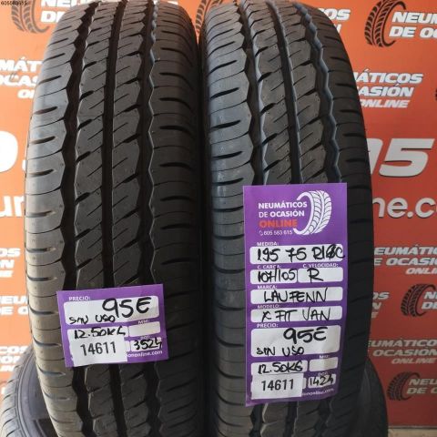 2X 195 75 16C 107/105R LAUFREN X FIT VAN DOT 3524/1424 (SIN USO)