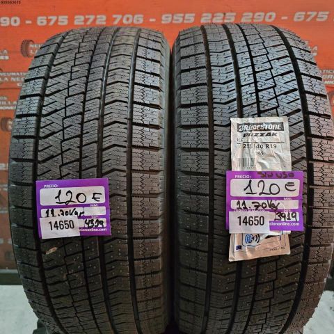 2X 255 40 R19 96S BRIDGESTONE BLIZZAK DOT 4319/3919 (SIN USO)