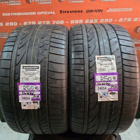 2X 305 35 ZR20 104Y BRIDGESTONE POTENZA RE050A DOT 1920/1920 (SIN USO)