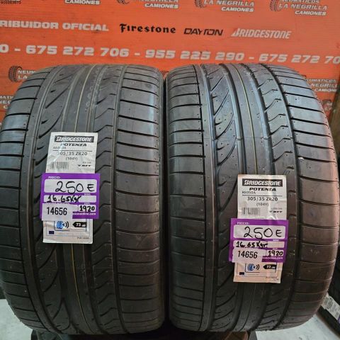 2X 305 35 ZR20 104Y BRIDGESTONE POTENZA RE 050A DOT 1920/1920 (SIN USO)