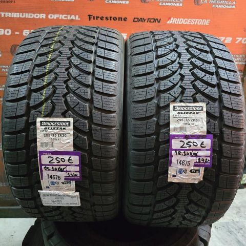 2X 295 35 ZR20 105W XL BRIDGESTONE BLIZZAK DOT 1920/1920 (SIN USO)
