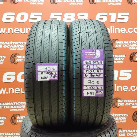 2X 205 55 R19 97VXL MICHELIN E. PRIMACY S1 OCASIÓN DOT: 2824/1025 - 5.8/6.2mms