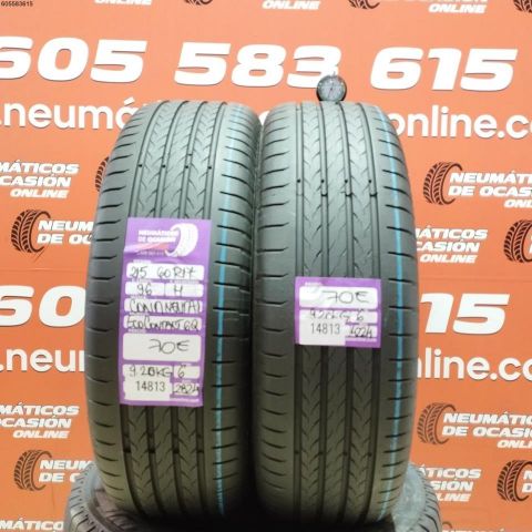 2X 215 60 R17 96H CONTINENTAL ECO CONTACT 6Q OCASIÓN DOT: 2824/4224 - 6.0/6.0mms