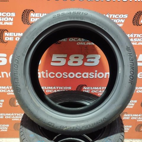 2X 255 45 R19 104W HANKOOK VENTUS S1 EVO 3 OCASIÓN DOT: 3723/3524 - 6.0/6.0mms