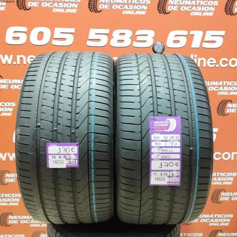 2X 315 30 R22 107Y PIRELLI PZERO NO OCASIÓN DOT: 1624/2124 - 5.7/6.3mms