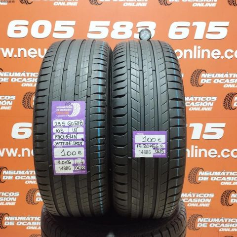 2X 235 60 R18 103W MICHELIN LATITUDE SPORT 3 AO 6.4/6.8MM DOT 0622/0215