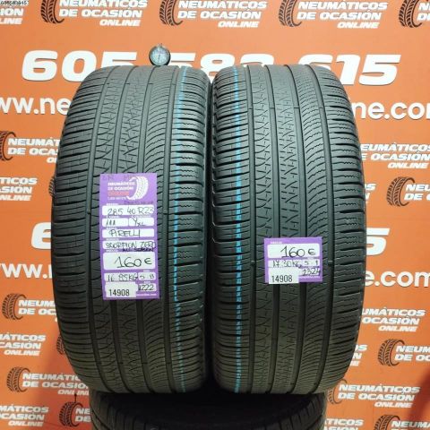 2X 285 40 R23 111Y PIRELLI SCORPION ZERO ALL ASESON LR M+S 5.1/5.8MM DOT 1222/2324