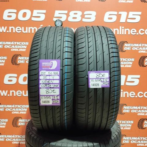 2X 225 50 R18 95V NEXEN NSFERA SPORT 7.5/7.4MM DOT 4924/4924