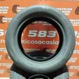 2X 235 55 R18 100V BRIDGESTONE TURANZA 6 ,6.2/6.2MM DOT 0624/0624