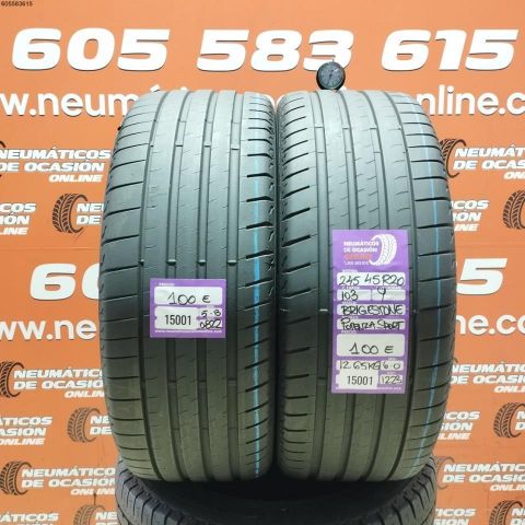 245 45 R20 103Y BRIDGESTONE POTENZA SPORT 5.8/6.0MM DOT 0822/1223