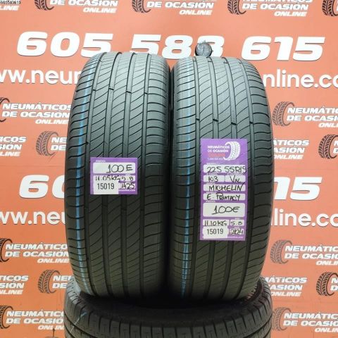 2X 225 55 R19 103V XL MICHELIN E PRIMACY 5.8/5.8MM DOT 1425/2124