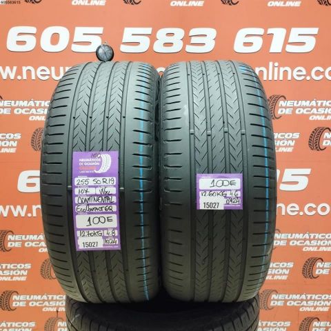 255 50 R19 107W XL CONTINENTAL ECO CONTACT 6Q MO 4.6/4.8MM DOT 1024/0724