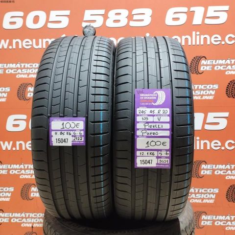 245 45 R20 103V PIRELLI P ZERO VOL 5.6/6.6MM DOT 2122/3521