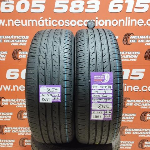 2X 225 55 R19 99V GOODYEAR EFFICYENT GRIP SUV 4X4 6.6/6.5MM DOT 1216/4216