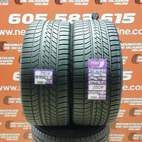 2X 285 40 R22 110Y XL GOODYEAR EAGLE F1 AT M+S* 7.3/5.8MM DOT 4522/1125