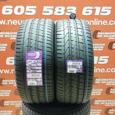 2X 255 40 R21 102Y XL PIRELLI PZERO TM R01 5.9/5.0MM DOT 4723/2623