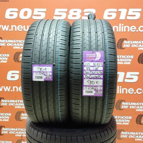 235 50 R19 99W CONTINENTAL ECO CONTACT 6 MO 5.2/5.2 MM DOT 2223/0422