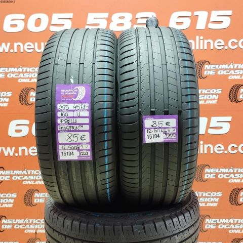 2x 255 45 R19 100V PIRELLI SCORPION TM 5.4/5.2MM DOT 1221/3722