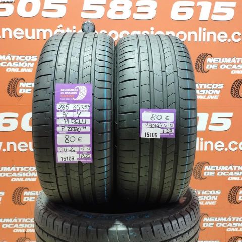 2x 235 35 R19 91Y PIRELLI P ZERO TM 5.4/5.0MM DOT 1322/1123