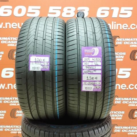 2X 255 40 R20 101V XL PIRELLI SCORPION TM 5.8/6.4MM DOT 3824/3824