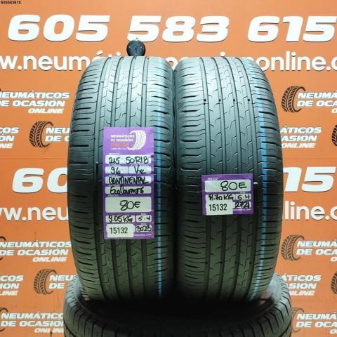 215 50 R18 96V XL CONTINENTAL ECO CONTACT 6 5.4/5.4MM DOT 3023/2721
