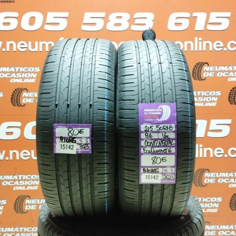 215 50 R18 96V XL CONTINENTAL ECO CONTACT 6 5.5/5.2MM DOT 3023/2623