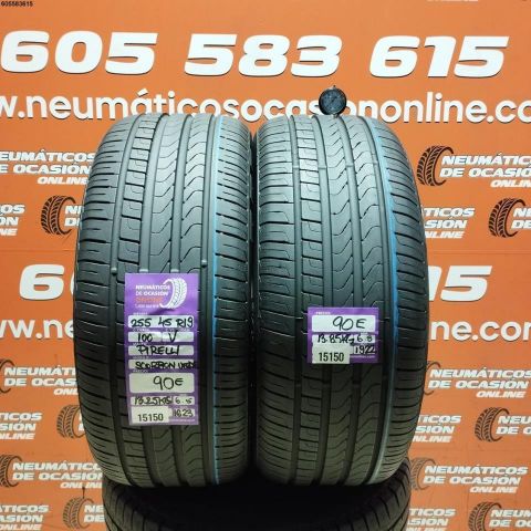 2X 255 45 R19 100V PIRELLI SCORPION VERDE 6.5/6.8MM DOT 1623/1922