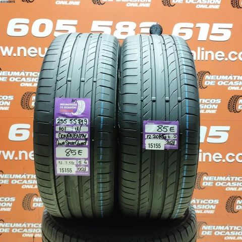 235 55 R19 101W AO CONTINENTAL CONTI SP CONTACT 5 5.6/6.0MM DOT 0121/2021
