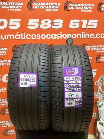2X 245 40 R19 94W BRIDGESTONE TURANZA T005 5.3/5.2MM DOT 4522/4522