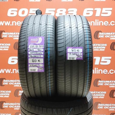 235 50 R19 103V XL MICHELIN PRIMACY 4 S1 5.2/5.2 MM DOT 0522/1721