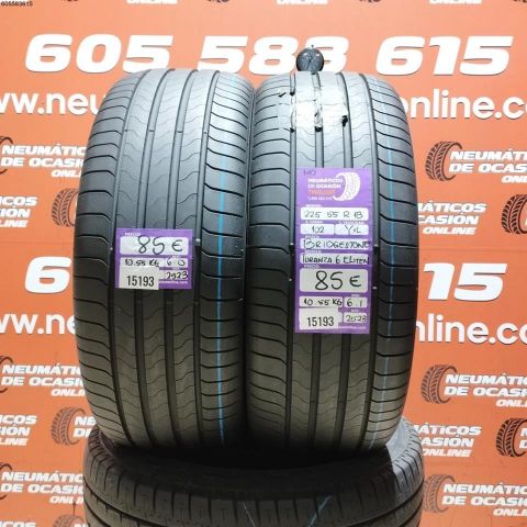 2X 225 55 R18 102Y XL MO BRIDGESTONE TURANZA 6 ELITEN 6.0/6.0MM DOT 2523/2523