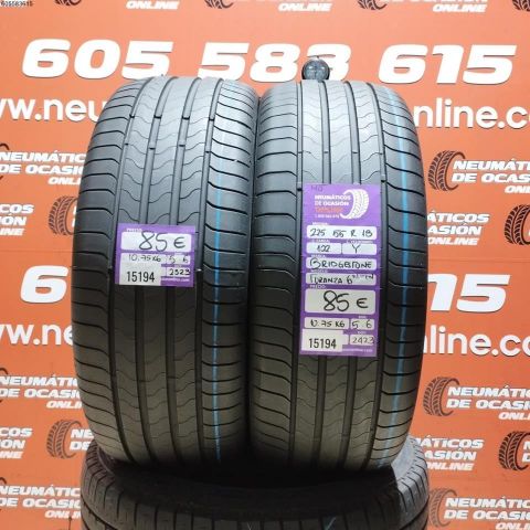 2X 225 55 R18 102Y MO BRIDGESTONE TURANZA 6 ELITEN 5.6/5.6MM DOT 2523/2423