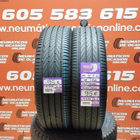 195 55 R20 95H XL CONTINENTAL ULTRA CONTACT 6.3/6.